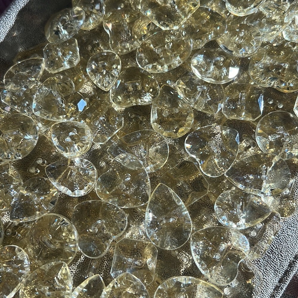 Deux Lux Gold and Yellow Stones Clutch